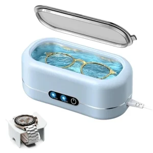 Multifunctional Ultrasonic Cleaner for Jewelry & Eyeglasses