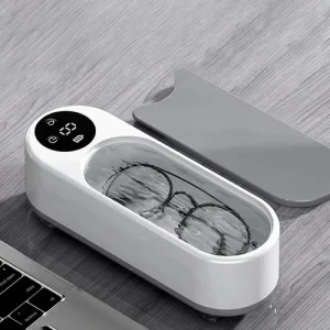 Portable Wireless Ultrasonic Glasses Cleaner High Frequency Eyewear Machine UK